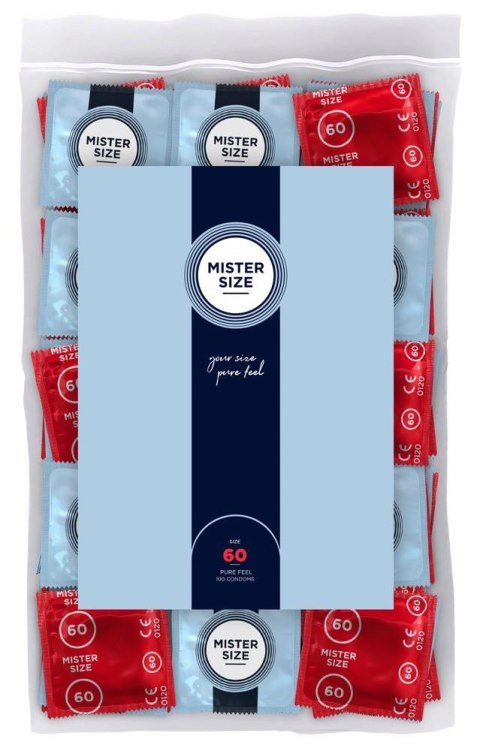 Mister Size 60mm pack of 100 Mister Size 60mm pack of 100