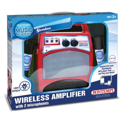 BONTEMPI PLAY WZMACNIACZ Z MIKROFONAMI BONTEMPI PLAY WZMACNIACZ Z MIKROFONAMI