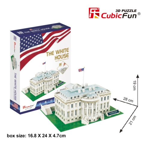 CUBIC FUN PUZZLE 3D BIAŁY DOM - C060H CUBIC FUN PUZZLE 3D BIAŁY DOM - C060H