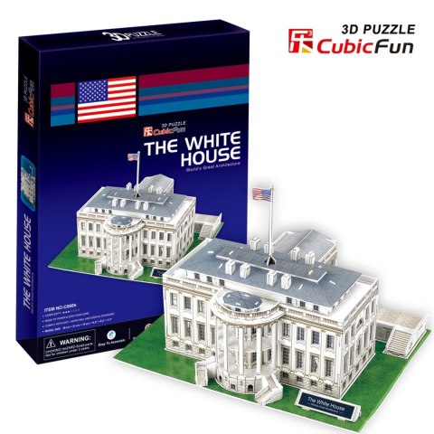 CUBIC FUN PUZZLE 3D BIAŁY DOM - C060H CUBIC FUN PUZZLE 3D BIAŁY DOM - C060H