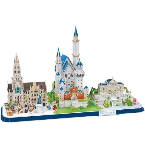 CUBIC FUN PUZZLE 3D CITY LINE BAVARIA- MC267H