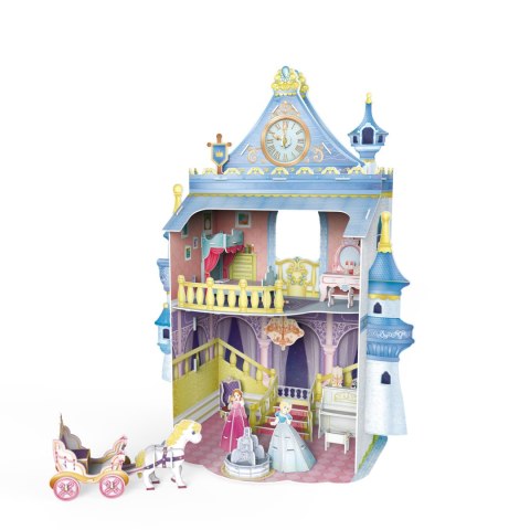 CUBIC FUN PUZZLE 3D DOMEK DLA LALEK FAIRYTALE CASTLE - P809H CUBIC FUN PUZZLE 3D DOMEK DLA LALEK FAIRYTALE CASTLE - P809H