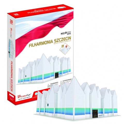 CUBIC FUN PUZZLE 3D FILHARMONIA SZCZECIN - MC247H CUBIC FUN PUZZLE 3D FILHARMONIA SZCZECIN - MC247H
