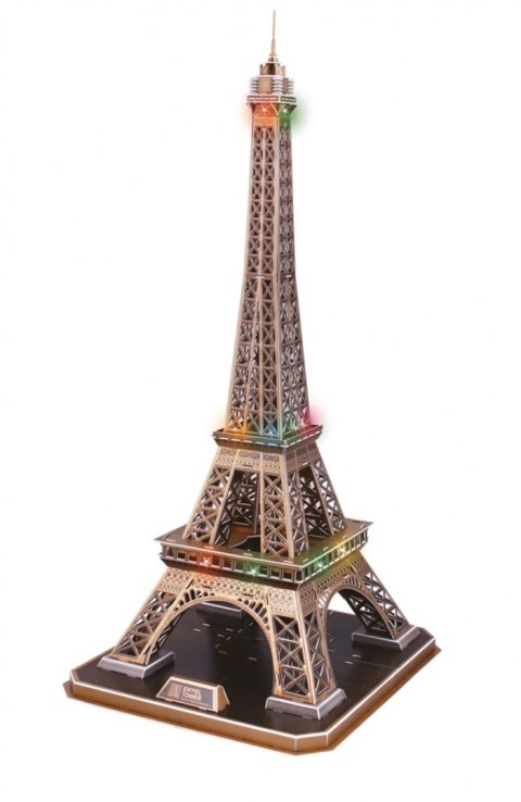 CUBIC FUN PUZZLE 3D LED WIEŻA EIFFLA 82 EL. - L091H CUBIC FUN PUZZLE 3D LED WIEŻA EIFFLA 82 EL. - L091H