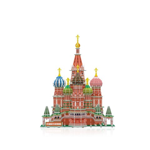 CUBIC FUN PUZZLE 3D NATIONAL GEOGRAPHIC SOBÓR ŚW. BAZYLA. CUBIC FUN PUZZLE 3D NATIONAL GEOGRAPHIC SOBÓR ŚW. BAZYLA.