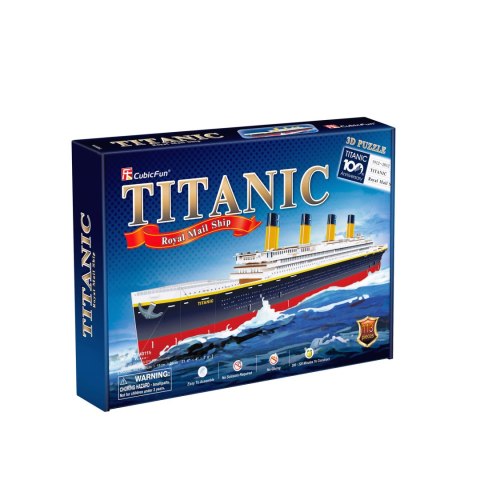 CUBIC FUN PUZZLE 3D STATEK TITANIC - T4011H CUBIC FUN PUZZLE 3D STATEK TITANIC - T4011H