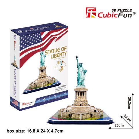 CUBIC FUN PUZZLE 3D STATUA WOLNOŚCI - C080H CUBIC FUN PUZZLE 3D STATUA WOLNOŚCI - C080H