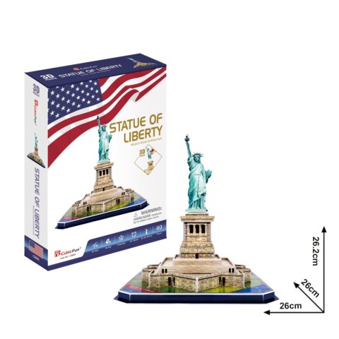 CUBIC FUN PUZZLE 3D STATUA WOLNOŚCI - C080H CUBIC FUN PUZZLE 3D STATUA WOLNOŚCI - C080H