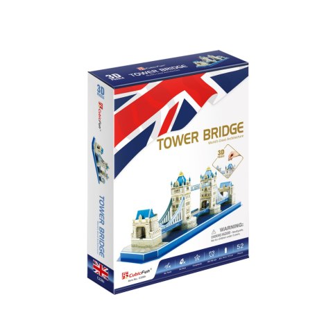 CUBIC FUN PUZZLE 3D TOWER BRIDGE 52 EL. - C238H CUBIC FUN PUZZLE 3D TOWER BRIDGE 52 EL. - C238H