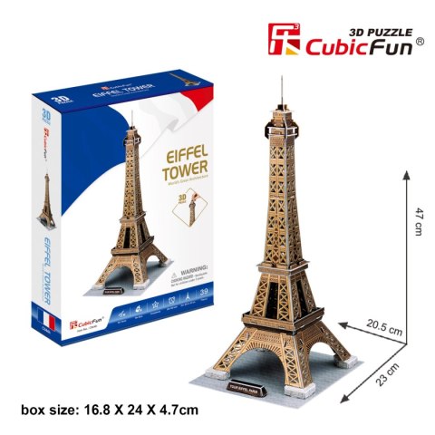 CUBIC FUN PUZZLE 3D WIEŻA EIFFLA - C044H CUBIC FUN PUZZLE 3D WIEŻA EIFFLA - C044H