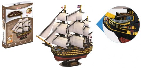 CUBIC FUN PUZZLE 3D ŻAGLOWIEC HMS VICTORY - T4019H CUBIC FUN PUZZLE 3D ŻAGLOWIEC HMS VICTORY - T4019H