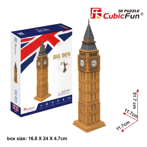 CUBIC FUN PUZZLE 3D ZEGAR BIG BEN - C094H CUBIC FUN PUZZLE 3D ZEGAR BIG BEN - C094H