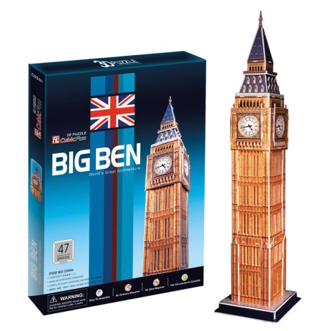CUBIC FUN PUZZLE 3D ZEGAR BIG BEN - C094H CUBIC FUN PUZZLE 3D ZEGAR BIG BEN - C094H
