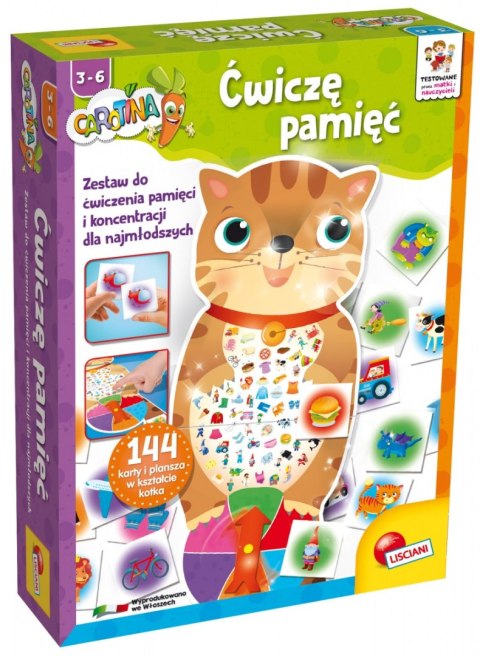 LISCIANI CAROTINA ĆWICZĘ PAMIĘĆ LISCIANI CAROTINA ĆWICZĘ PAMIĘĆ