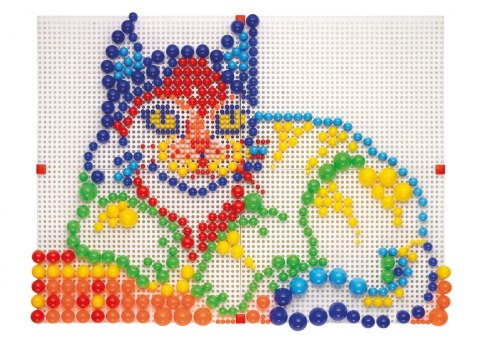 QUERCETTI MOZAIKA FANTACOLOR MODULAR 4 (DINOZAUR) 600 EL. 4 TABLICE QUERCETTI MOZAIKA FANTACOLOR MODULAR 4 (DINOZAUR) 600 EL. 4 TABLICE