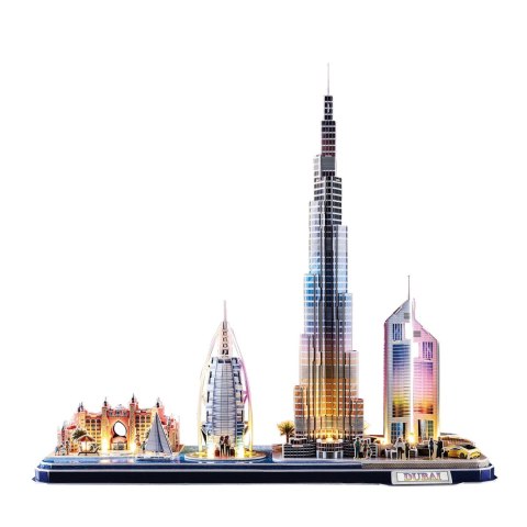 CUBIC FUN PUZZLE 3D LED DUBAJ - L523H CUBIC FUN PUZZLE 3D LED DUBAJ - L523H