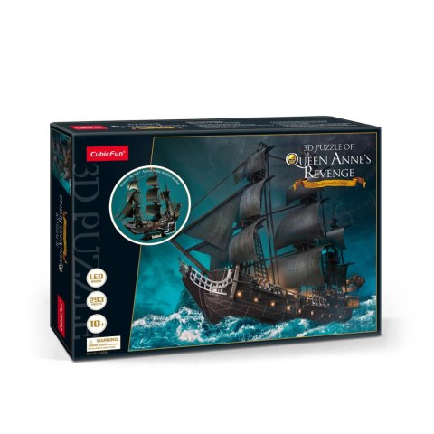 CUBIC FUN PUZZLE 3D LED ZEMSTA KRÓLOWEJ ANNY - L522H CUBIC FUN PUZZLE 3D LED ZEMSTA KRÓLOWEJ ANNY - L522H