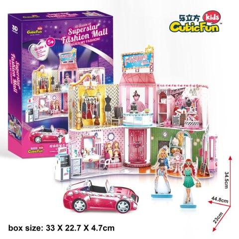 CUBIC FUN PUZZLE 3D MODNE CENTRUM HANDLOWE - E1617H CUBIC FUN PUZZLE 3D MODNE CENTRUM HANDLOWE - E1617H