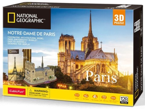 CUBIC FUN PUZZLE 3D NATIONAL GEOGRAPHIC NOTRE DAME CUBIC FUN PUZZLE 3D NATIONAL GEOGRAPHIC NOTRE DAME