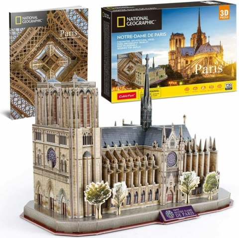 CUBIC FUN PUZZLE 3D NATIONAL GEOGRAPHIC NOTRE DAME CUBIC FUN PUZZLE 3D NATIONAL GEOGRAPHIC NOTRE DAME