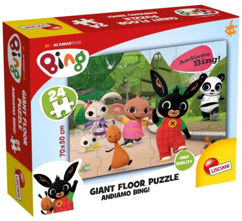 LISCIANI BING OGROMNE PUZZLE PODŁOGOWE 1 LISCIANI BING OGROMNE PUZZLE PODŁOGOWE 1