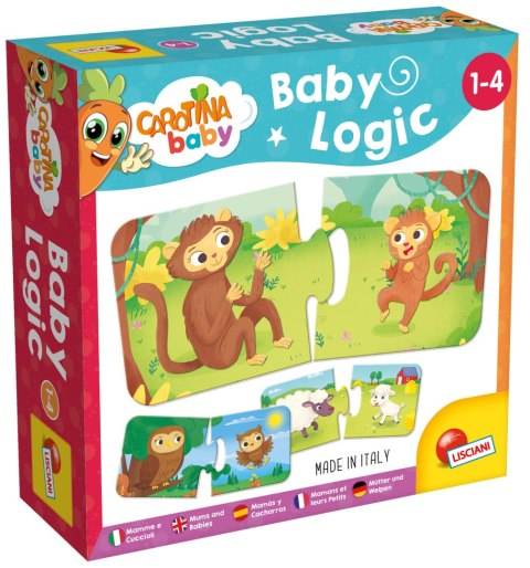 LISCIANI CAROTINA BABY GRA LOGICZNA MAMY I ICH DZIECI LISCIANI CAROTINA BABY GRA LOGICZNA MAMY I ICH DZIECI