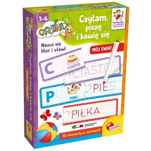 LISCIANI CAROTINA BAWIĘ SIĘ, CZYTAM I PISZĘ MÓJ ŚWIAT. LISCIANI CAROTINA BAWIĘ SIĘ, CZYTAM I PISZĘ MÓJ ŚWIAT.