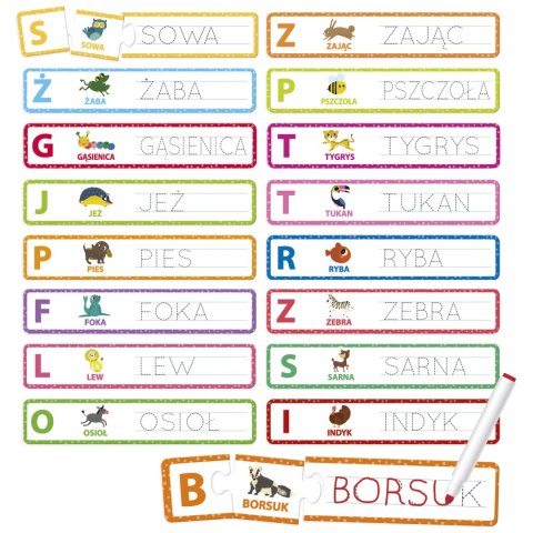 LISCIANI CAROTINA BAWIĘ SIĘ, CZYTAM I PISZĘ ZWIERZĘTA LISCIANI CAROTINA BAWIĘ SIĘ, CZYTAM I PISZĘ ZWIERZĘTA