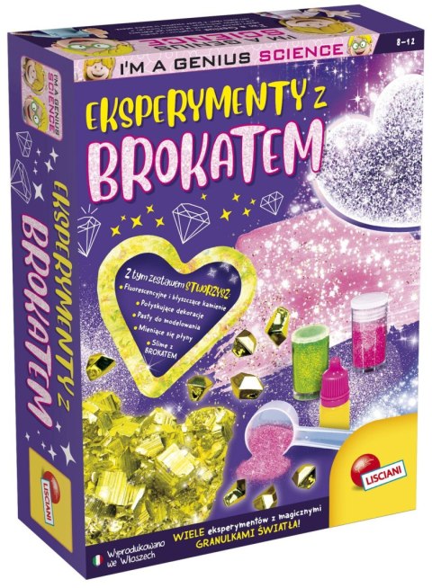 LISCIANI I'M A GENIUS EKSPERYMENTY Z BROKATEM LISCIANI I'M A GENIUS EKSPERYMENTY Z BROKATEM