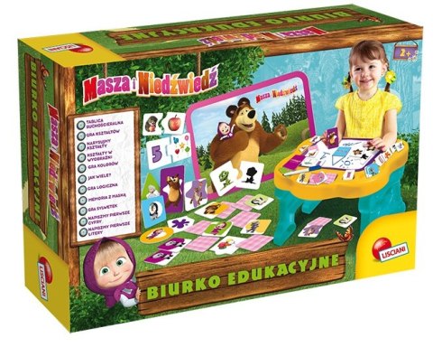 LISCIANI MASZA I NIEDŹWIEDŹ BIURKO EDUKACYJNE LISCIANI MASZA I NIEDŹWIEDŹ BIURKO EDUKACYJNE