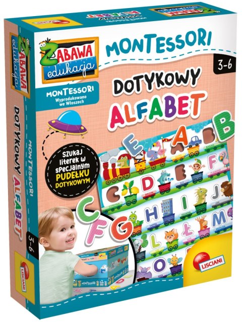 LISCIANI MONTESSORI DOTYKOWY ALFABET LISCIANI MONTESSORI DOTYKOWY ALFABET