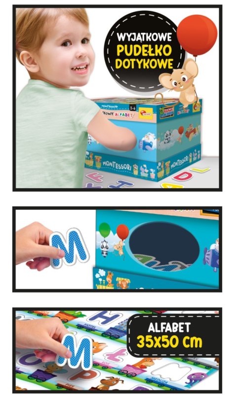 LISCIANI MONTESSORI DOTYKOWY ALFABET LISCIANI MONTESSORI DOTYKOWY ALFABET