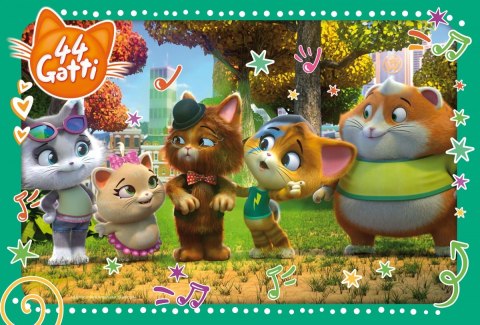 LISCIANI PUZZLE Z RĄCZKĄ MINI 44 KOTY LISCIANI PUZZLE Z RĄCZKĄ MINI 44 KOTY
