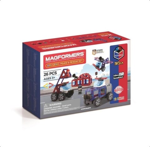 MAGFORMERS ZESTAW POLICYJNY 26 EL. MAGFORMERS ZESTAW POLICYJNY 26 EL.