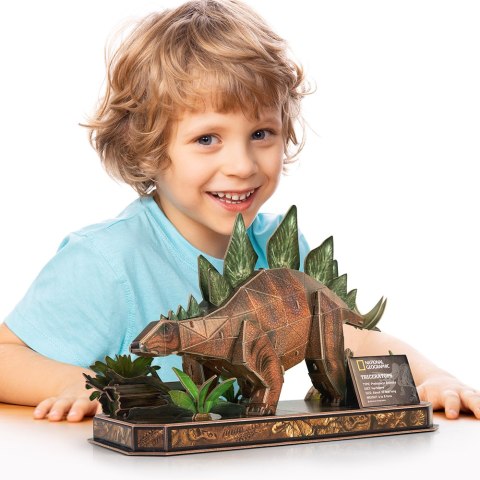 CUBIC FUN PUZZLE 3D NATIONAL GEOGRAPHIC STEGOZAUR CUBIC FUN PUZZLE 3D NATIONAL GEOGRAPHIC STEGOZAUR