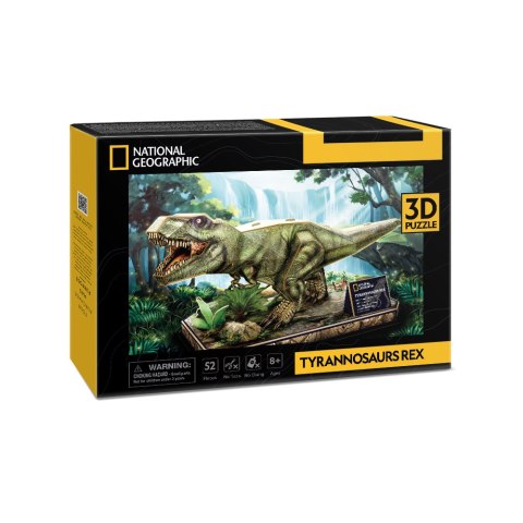 CUBIC FUN PUZZLE 3D NATIONAL GEOGRAPHIC T-REX CUBIC FUN PUZZLE 3D NATIONAL GEOGRAPHIC T-REX