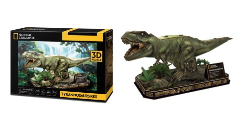 CUBIC FUN PUZZLE 3D NATIONAL GEOGRAPHIC T-REX CUBIC FUN PUZZLE 3D NATIONAL GEOGRAPHIC T-REX