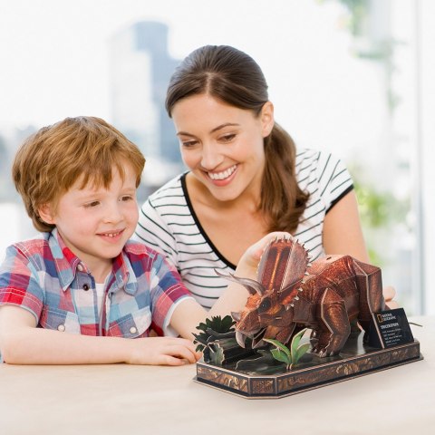 CUBIC FUN PUZZLE 3D NATIONAL GEOGRAPHIC TRICERATOPS CUBIC FUN PUZZLE 3D NATIONAL GEOGRAPHIC TRICERATOPS