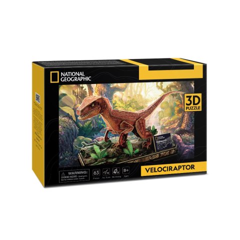 CUBIC FUN PUZZLE 3D NATIONAL GEOGRAPHIC WELOCIRAPTOR CUBIC FUN PUZZLE 3D NATIONAL GEOGRAPHIC WELOCIRAPTOR
