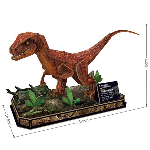 CUBIC FUN PUZZLE 3D NATIONAL GEOGRAPHIC WELOCIRAPTOR CUBIC FUN PUZZLE 3D NATIONAL GEOGRAPHIC WELOCIRAPTOR