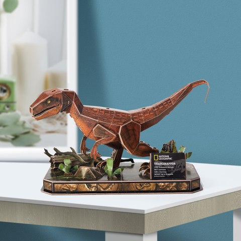 CUBIC FUN PUZZLE 3D NATIONAL GEOGRAPHIC WELOCIRAPTOR CUBIC FUN PUZZLE 3D NATIONAL GEOGRAPHIC WELOCIRAPTOR