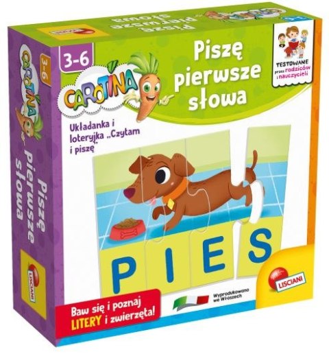 LISCIANI CAROTINA PISZĘ PIERWSZE SŁOWA LISCIANI CAROTINA PISZĘ PIERWSZE SŁOWA