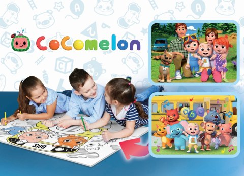 LISCIANI COCOMELON DWUSTRONNE PUZZLE PODLOGOWE 2X12 EL.CHODŹMY NA SPACER LISCIANI COCOMELON DWUSTRONNE PUZZLE PODLOGOWE 2X12 EL.CHODŹMY NA SPACER