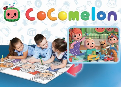 LISCIANI COCOMELON DWUSTRONNE PUZZLE PODŁOGOWE 24 EL.SŁONECZNY DZIEŃ N ZABAWĘ LISCIANI COCOMELON DWUSTRONNE PUZZLE PODŁOGOWE 24 EL.SŁONECZNY DZIEŃ N ZABAWĘ