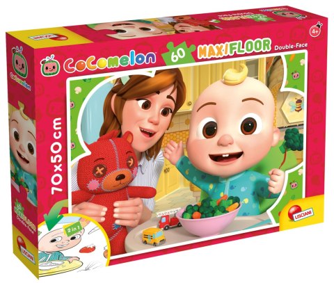 LISCIANI COCOMELON DWUSTRONNE PUZZLE PODŁOGOWE 60 EL.CZAS NA DRZEMKE LISCIANI COCOMELON DWUSTRONNE PUZZLE PODŁOGOWE 60 EL.CZAS NA DRZEMKE
