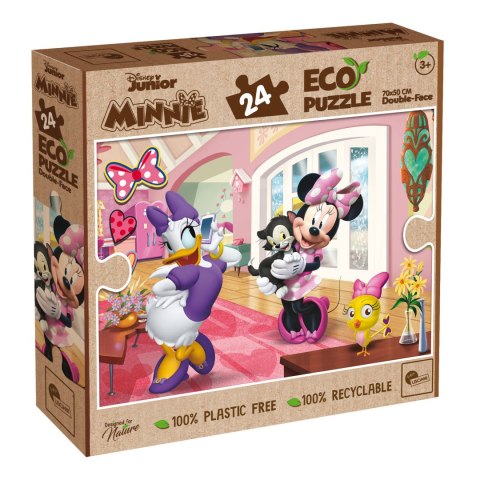 LISCIANI DISNEY PUZZLE EKO DWUSTRONNE MINNIE 24 EL. LISCIANI DISNEY PUZZLE EKO DWUSTRONNE MINNIE 24 EL.