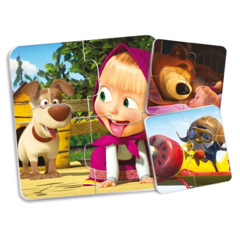 LISCIANI MASZA I NIEDŹWIEDŹ PIERWSZE PUZZLE/BABY LOGIC LISCIANI MASZA I NIEDŹWIEDŹ PIERWSZE PUZZLE/BABY LOGIC
