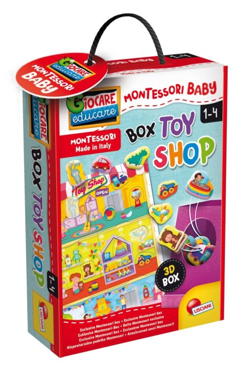 LISCIANI MONTESSORI BABY BOX - SKLEP Z ZABAWKAMI LISCIANI MONTESSORI BABY BOX - SKLEP Z ZABAWKAMI