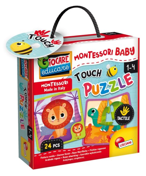 LISCIANI MONTESSORI BABY TOUCH PUZZLE LISCIANI MONTESSORI BABY TOUCH PUZZLE