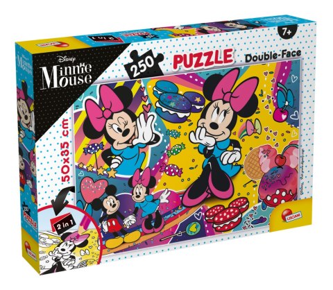 LISCIANI PUZZLE DWUSTRONNE MINNIE 250 ELEMENTÓW LISCIANI PUZZLE DWUSTRONNE MINNIE 250 ELEMENTÓW